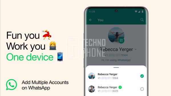 WhatsApp Now Allows Two Accounts on the Same Device
